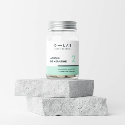 Comprimés Absolu de Kératine D-Lab Nutricosmetics 1 mois