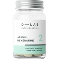 Comprimés Absolu de Kératine D-Lab Nutricosmetics 1 mois