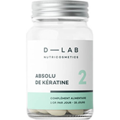 Comprimés Absolu de Kératine D-Lab Nutricosmetics 1 mois