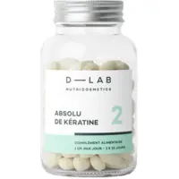 Comprimés Absolu de Kératine D-Lab Nutricosmetics 3 mois