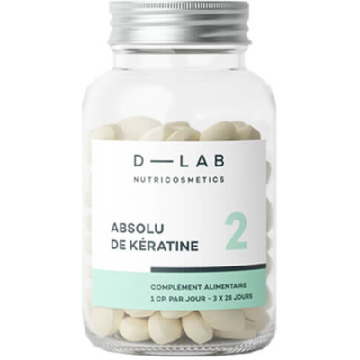 Comprimés Absolu de Kératine D-Lab Nutricosmetics 3 mois