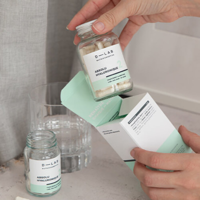 Compléments Alimentaires Absolu Hyaluronique D-Lab Nutricosmetics 2,5 mois