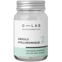 Compléments Alimentaires Absolu Hyaluronique D-Lab Nutricosmetics 1 mois