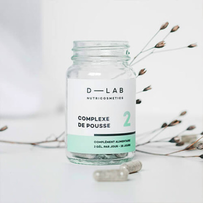 Compléments Alimentaires Complexe de Pousse D-Lab Nutricosmetics 1 mois