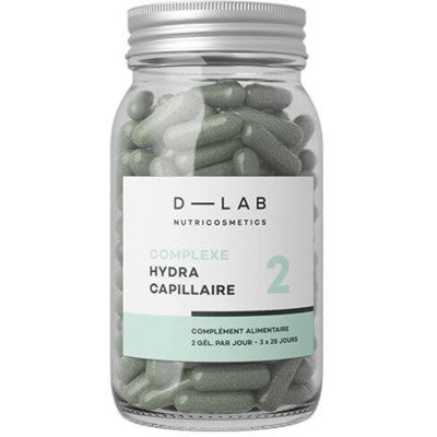 Compléments Alimentaires Complexe Hydra Capillaire D-Lab Nutricosmetics 3 mois