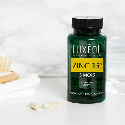 Luxéol Gélules Zinc 15