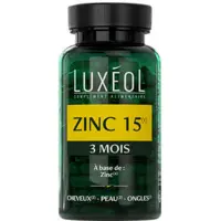 Luxéol Gélules Zinc 15