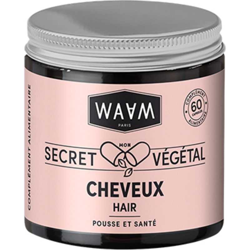 Capsules Cheveux Mon Secret Végétal WAAM