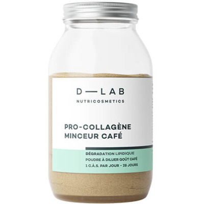 Compléments Alimentaires Pro-Collagène Minceur Café D-Lab Nutricosmetics 1 mois