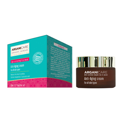 Crème Anti-âge Visage Argan Arganicare