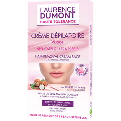 Crème Dépilatoire Visage Haute Tolérance Laurence Dumont