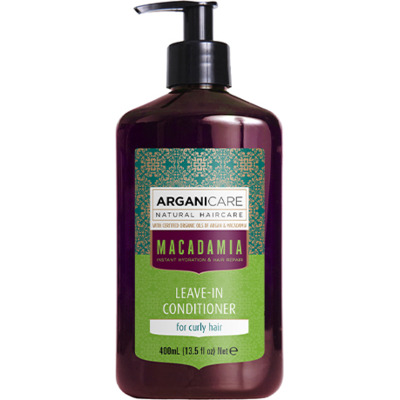 Crème de Soin Hydratante Cheveux Bouclés Macadamia Arganicare