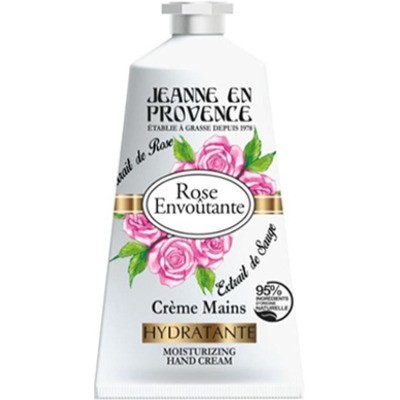Crème Mains Hydratante Rose Envoûtante Jeanne en Provence