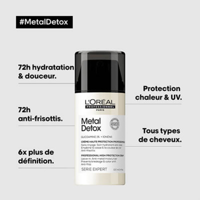 Crème Haute Protection Metal Détox L'Oréal Pro