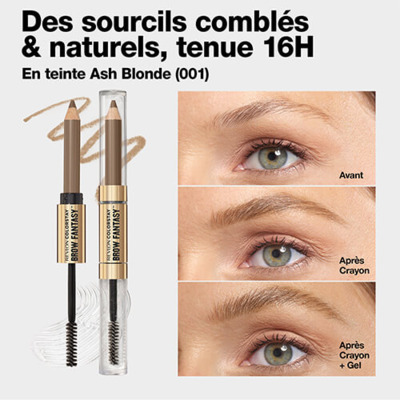 Crayon & Gel Sourcils Colorstay Brow Fantasy N°101 Ash Blonde Revlon