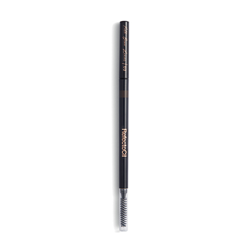 Crayon à Sourcils Professionnel MAKKI - Teinte Gris Marron 03 - Avec Brosse Integrée - Neuf