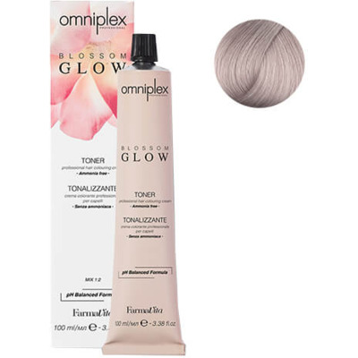 Crème Colorante Toner T 10.21 Glacé Irisé Blossom Glow Omniplex Farmavita