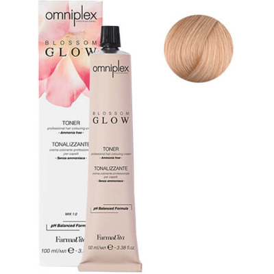 Crème Colorante Toner T 10.43 Abricot Blossom Glow Omniplex Farmavita