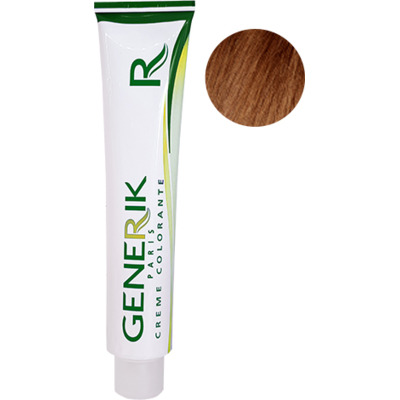Crème Colorante Sans Ammoniaque n°6.35 Blond Foncé Doré Acajou Generik