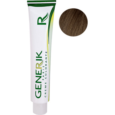 Crème Colorante Sans Ammoniaque n°6.7 Blond Foncé Marron Generik