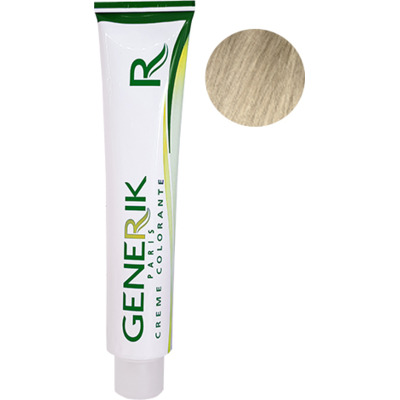 Crème Colorante Sans Ammoniaque n°901+ Ultra Blond Cendré Generik