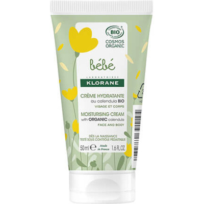 Crème Hydratante Calendula Bio Bébé Klorane 50ml