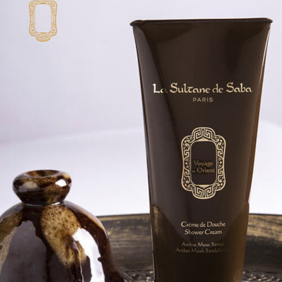 Crème de Douche Ambre Musc Santal La Sultane de Saba