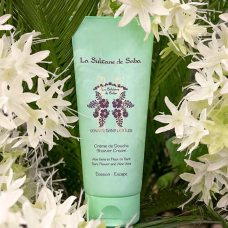 Crème de Douche Fleur de Tiaré Aloe Vera La Sultane de Saba