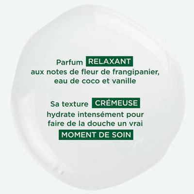 Crème Douche Fleur de Frangipanier Klorane 200ml