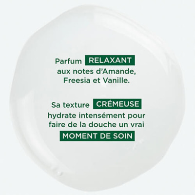 Crème Douche Lait d'Amandier Klorane 200ml