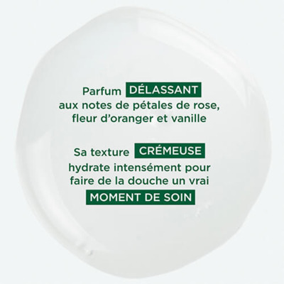 Crème Douche Lait de Rose Klorane 200ml