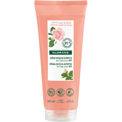 Crème Douche Lait de Rose Klorane 200ml