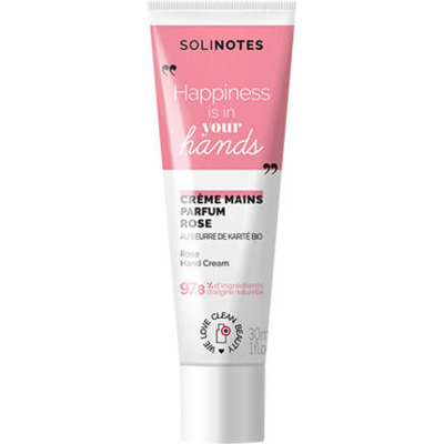 Crème Mains Harmonisante Rose Solinotes 30ml