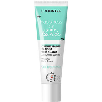Crème Mains Ressourçante Thé Blanc Solinotes 30ml