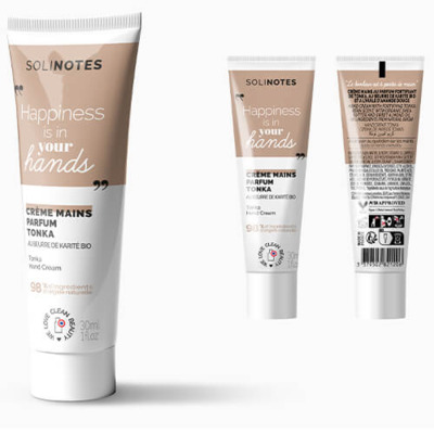 Crème Mains Fortifiante Tonka Solinotes 30ml