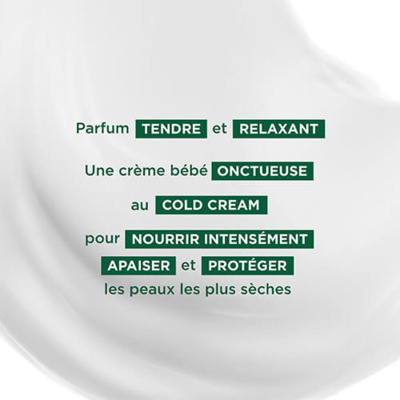 Crème Nutritive Cold Cream Calendula Bébé Klorane 125ml