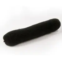 Crépon boudin noir pour chignon