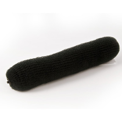Crépon boudin noir pour chignon
