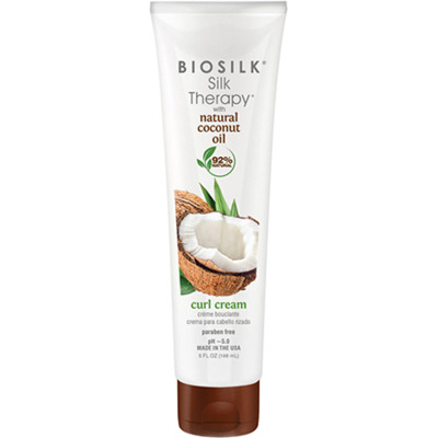 Curl Cream Silk Therapy Coconut Oil Biosilk 148ml