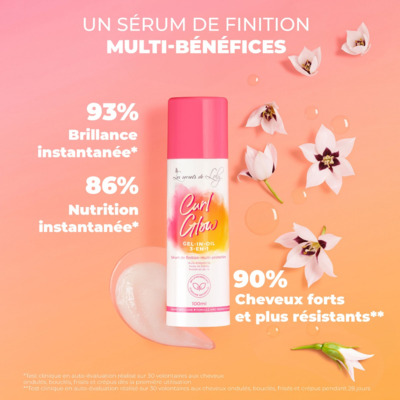 Sérum de finition Curl Glow Les Secrets de Loly 100ml