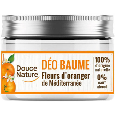 Déodorant Baume Fleur d'Oranger Douce Nature