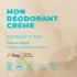 Déodorant Crème 48H Bio Monoï Energie Fruit