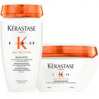 Duo Cheveux Secs Fins à Moyens Nutritive Kérastase