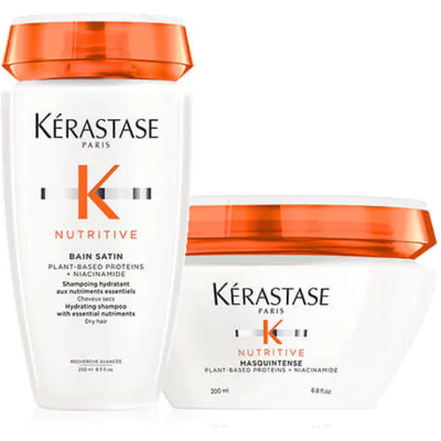 Duo Cheveux Secs Fins à Moyens Nutritive Kérastase