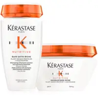 Duo Cheveux Secs Moyens à Epais Nutritive Kérastase