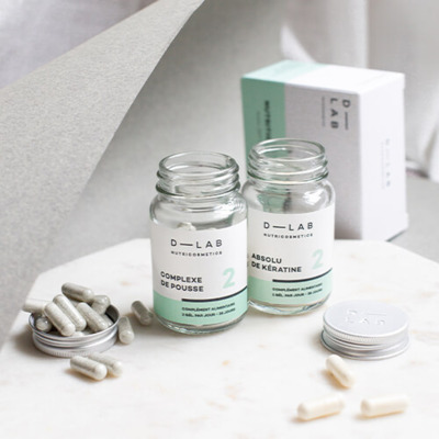 Compléments Alimentaires Duo Nutrition Capillaire D-Lab Nutricosmetics 3 mois