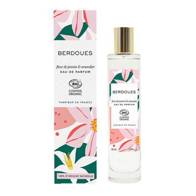 Eau de Parfum Bio Fleur de Jasmin & Amandier Berdoues