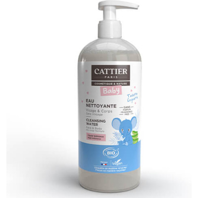 Eau Nettoyante Bébé Cattier 500ml