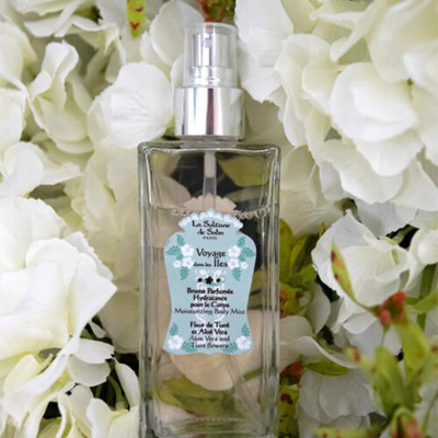 Brume Parfumée Hydratante Fleur de Tiaré Aloe Vera La Sultane de Saba