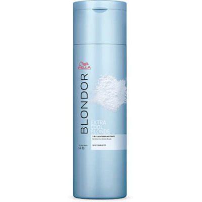 Crème Décolorante Extra Cool Blonde Blondor Wella 150g